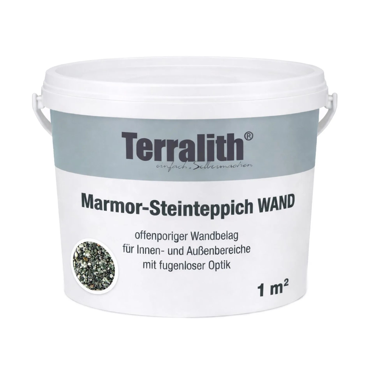 Terralith Marmor - Steinteppich Wand Jade Fein für 1 m²