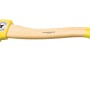 Ochsenkopf Handsappie mit gelbem Kopf, 38 cm Eschenstiel zum Bewegen von Holzstämmen und Holzstücken.