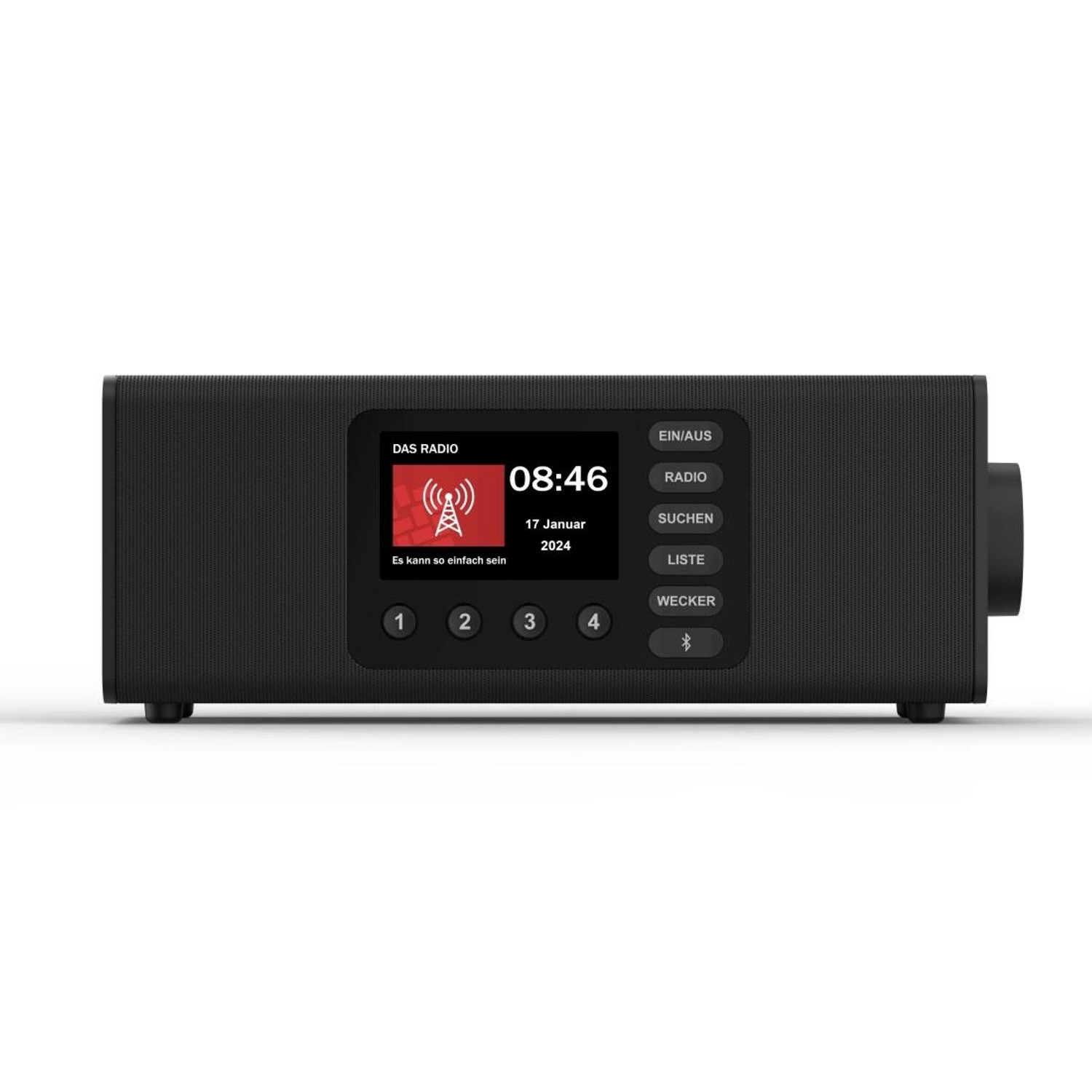 Hama Digitalradio DR2002BT FM/DAB/DAB+/Bluetooth RX Stereo Schwarz