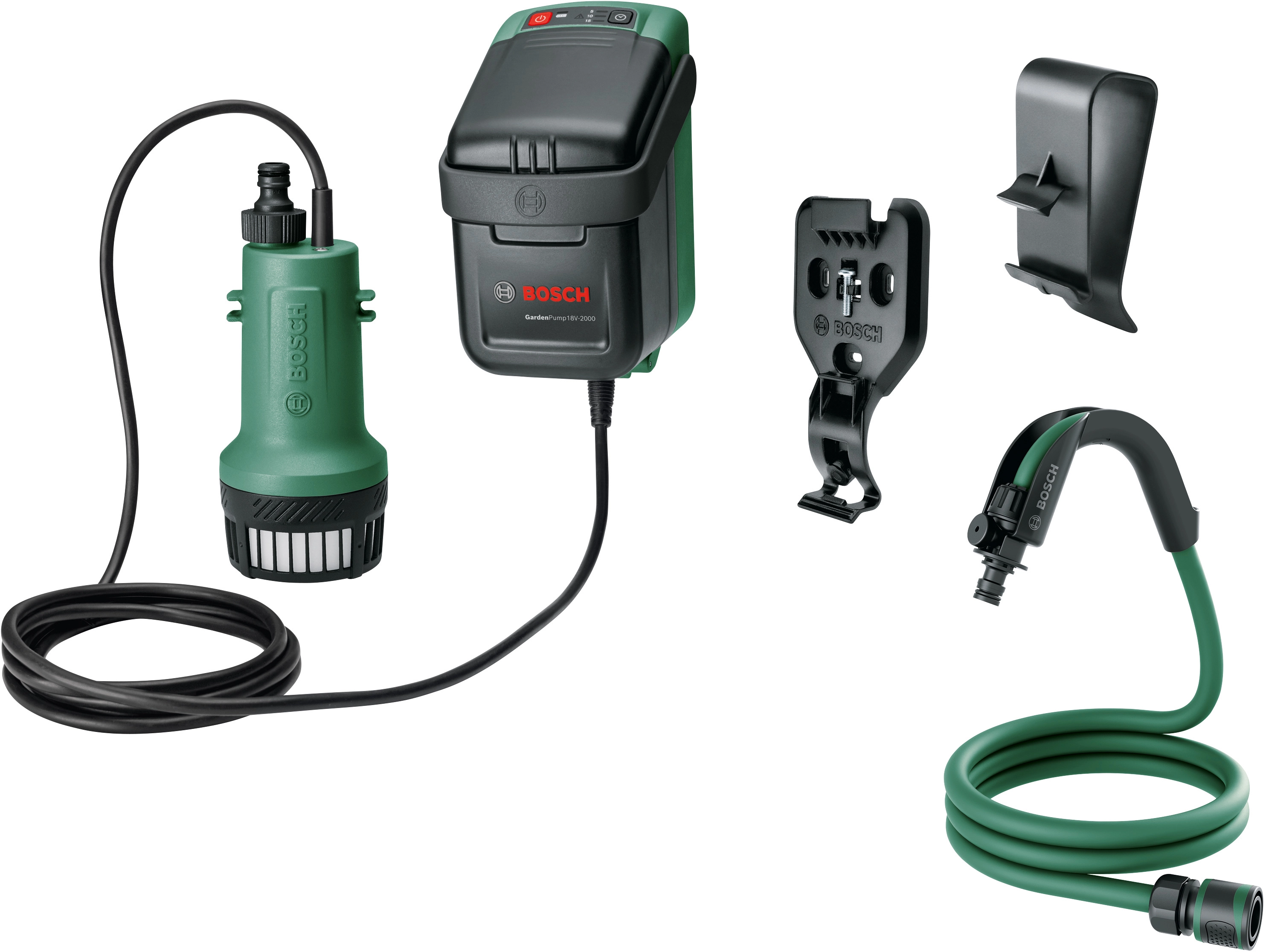 vhbw Akku kompatibel mit Bosch Universal Pump 18V, UniversalImpact 18V-60  Elektrowerkzeug, Akku-Gartengerät, Staubsauger (2000