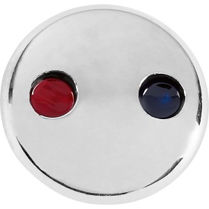 Indexpunkt für baliv Küchenarmatur KI-1090, Chrom-Kunststoff mit rot-blau Markierung.