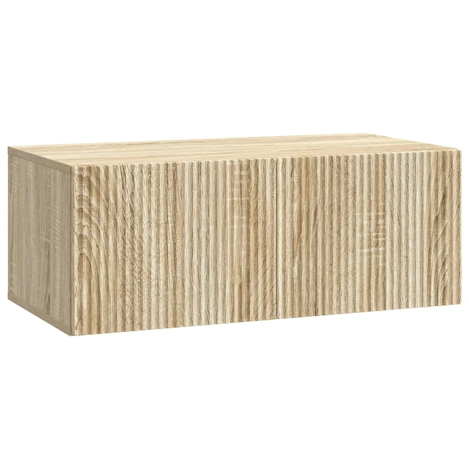 vidaXL Wandmontierter TV-Schrank Sonoma-Eiche 78,5 x 41 x 30 cm 898517