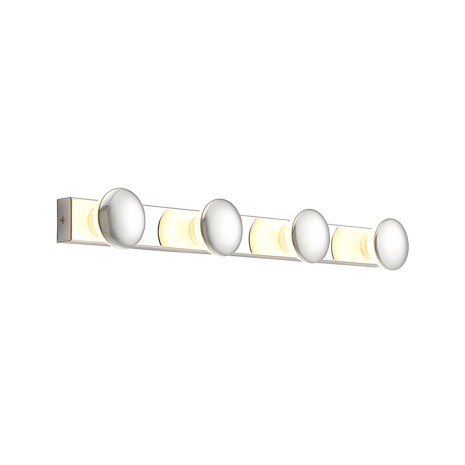 Lindby Wandleuchte Wandlampe Innen Sanscho 9950975 Modern in Chrom aus Meta günstig online kaufen