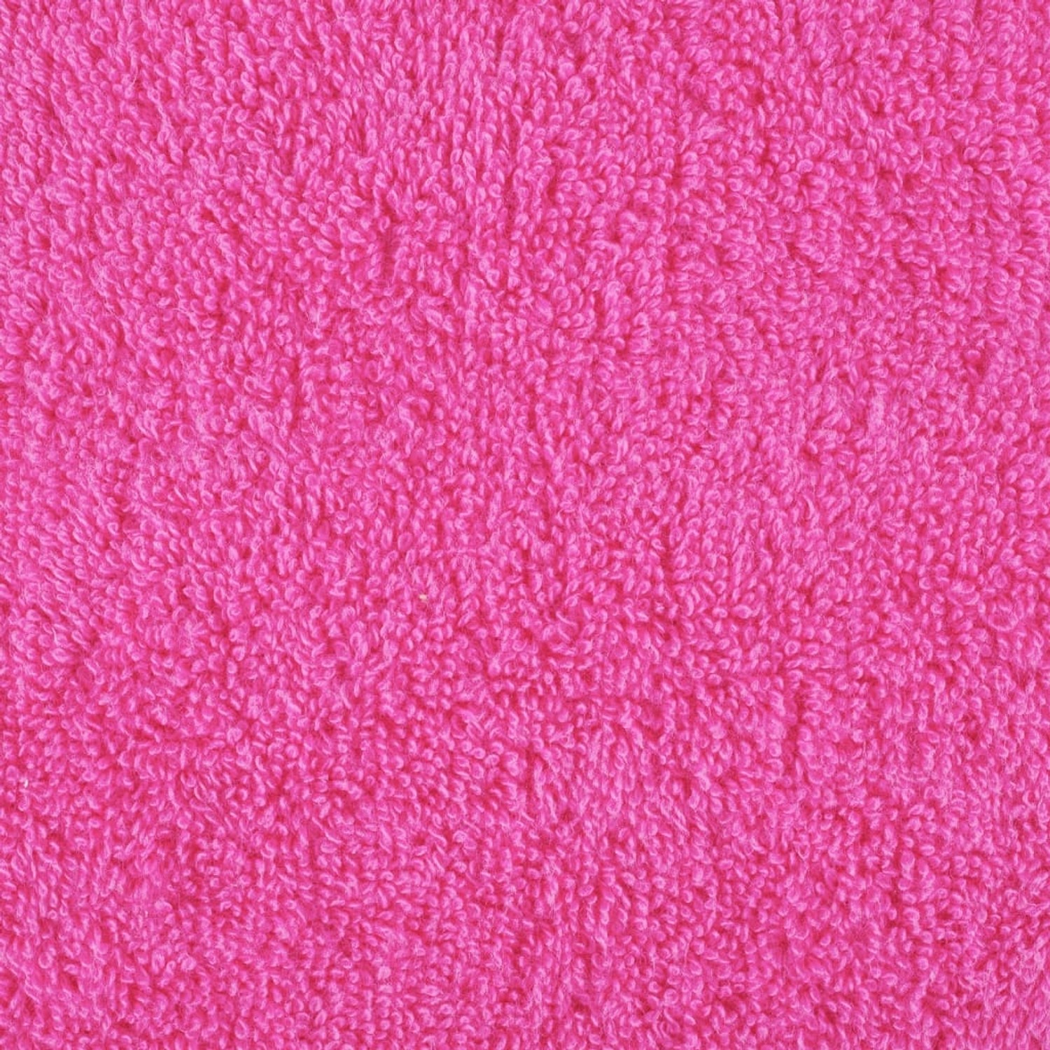 Nahaufnahme: Rosa Premium-Badetuch aus Baumwolle, flauschige Textur.