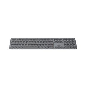 Kabellose Hama Multi-Device Tastatur WK-550, QWERTZ Layout, schwarz.