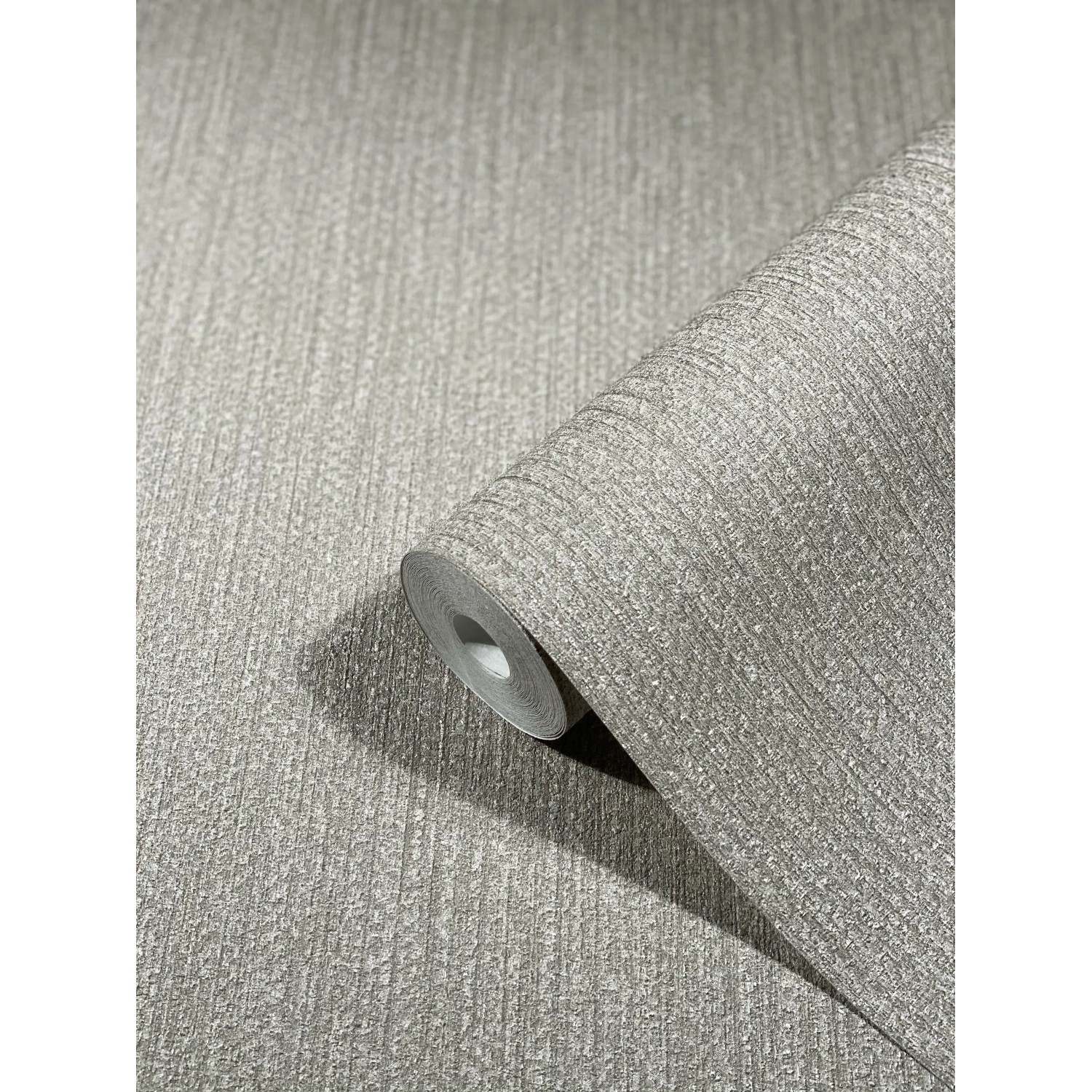 Schöner Wohnen Vliestapete 2 Struktur Braun, Rolle. Dekorative, braune Tapete mit feiner Textilstruktur.