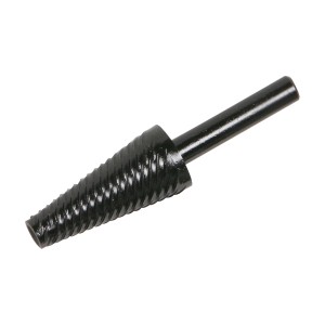 Konische LUX Profilraspel für Metall, Fräsbohrer mit 6-15 mm Durchmesser.