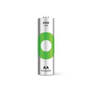 GP Recyko AA Akku, 2100 mAh, wiederaufladbar, 4er-Pack. Batterie für diverse Geräte.