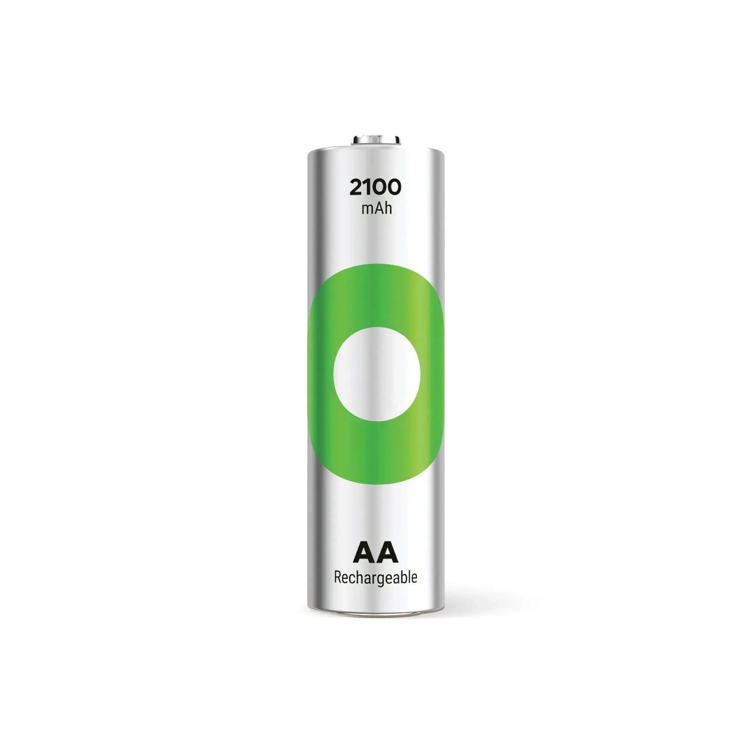 GP Recyko AA Akku, 2100 mAh, wiederaufladbar, 4er-Pack. Batterie für diverse Geräte.