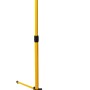 LED's Work Arbeitsleuchte mit Stativ, 10W, 4000K, IP54, gelbes Stativ, Baustrahler
