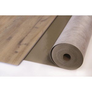 Equipped Trittschalldämmung 1020 für Vinyl 10 m² Stärke 1 mm Braun