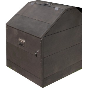 Gre Technikraum für Avantgarde Composite Pools, 96 cm hoch, zur Aufbewahrung von Poolzubehör.