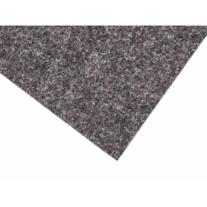 Grauer Primaflor Nadelfilz Merlin Teppichboden, robust und strapazierfähig.