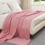 vidaXL Überwurfdecke Rosa 240 x 220 cm Fleece 42017043_3