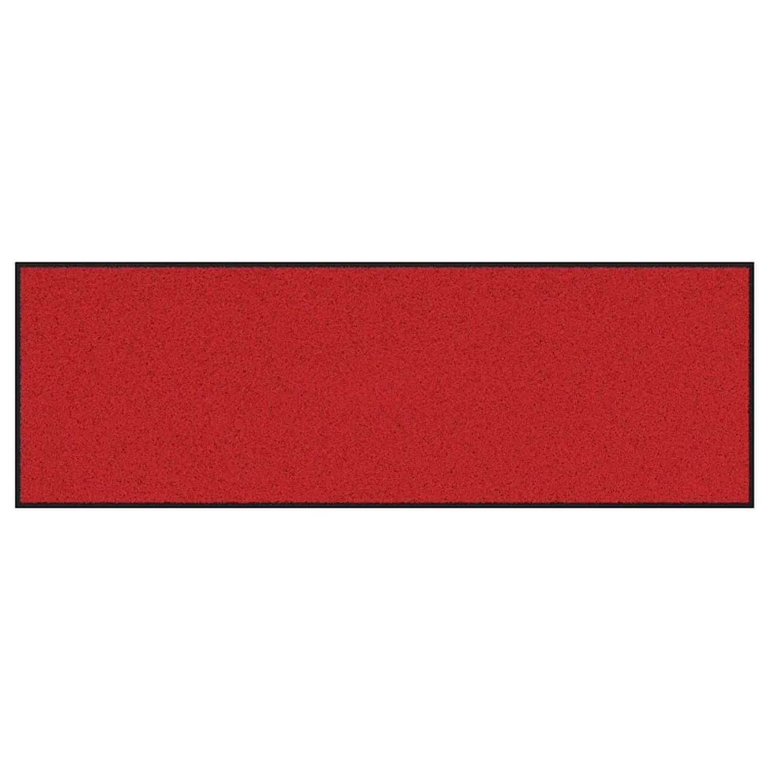 vidaXL Fußmatte Rot und Schwarz 60 x 180 cm Polypropylen und Vinyl 4100792 günstig online kaufen