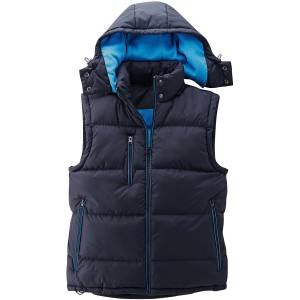 Schwarze Scheibler Thermoweste Buffalo mit Kapuze, Gr. XXXL, für Arbeitskleidung.