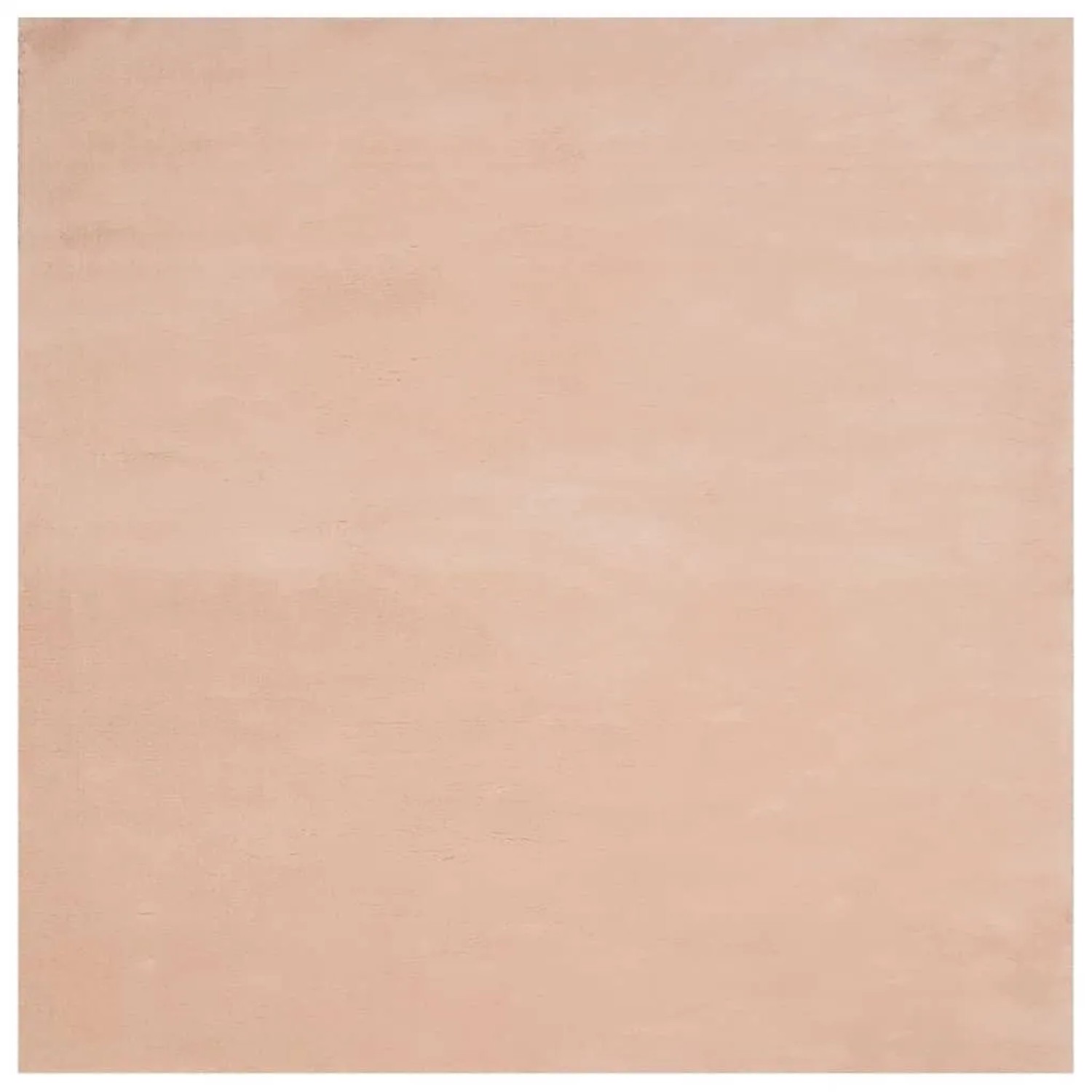 vidaXL Teppich HUARTE Kurzflor Weich und Waschbar Blassrosa 160x160 cm 3751 günstig online kaufen