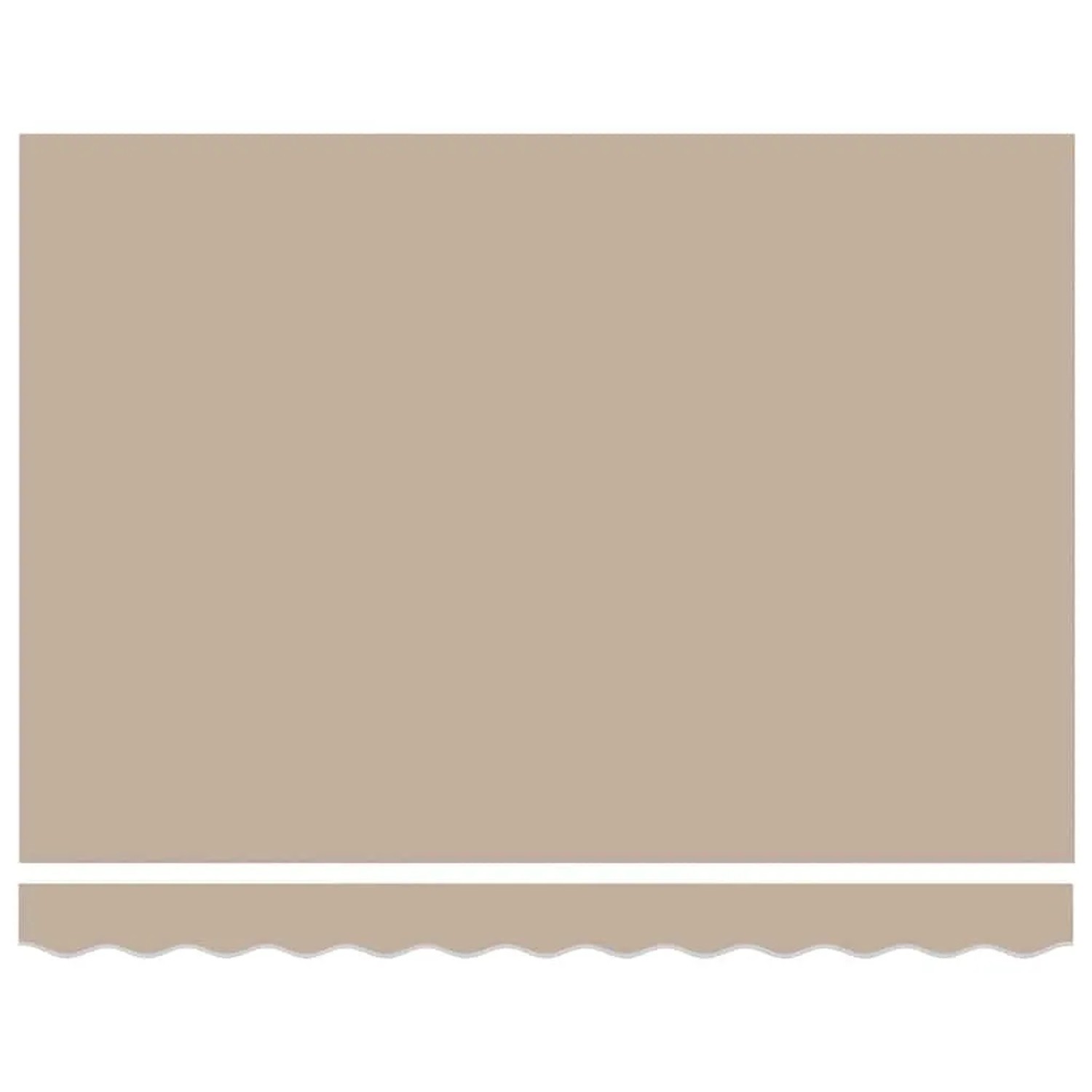Beige einziehbare Markise aus Polyester und Metall, 300x250 cm, mit Wellenvolant für Terrasse.