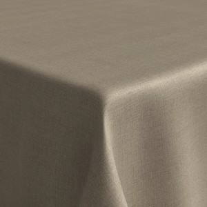 Venilia Tischdecke Denim in Taupe, 140x20 cm, Textilstruktur, ideal für Küche & Esszimmer.