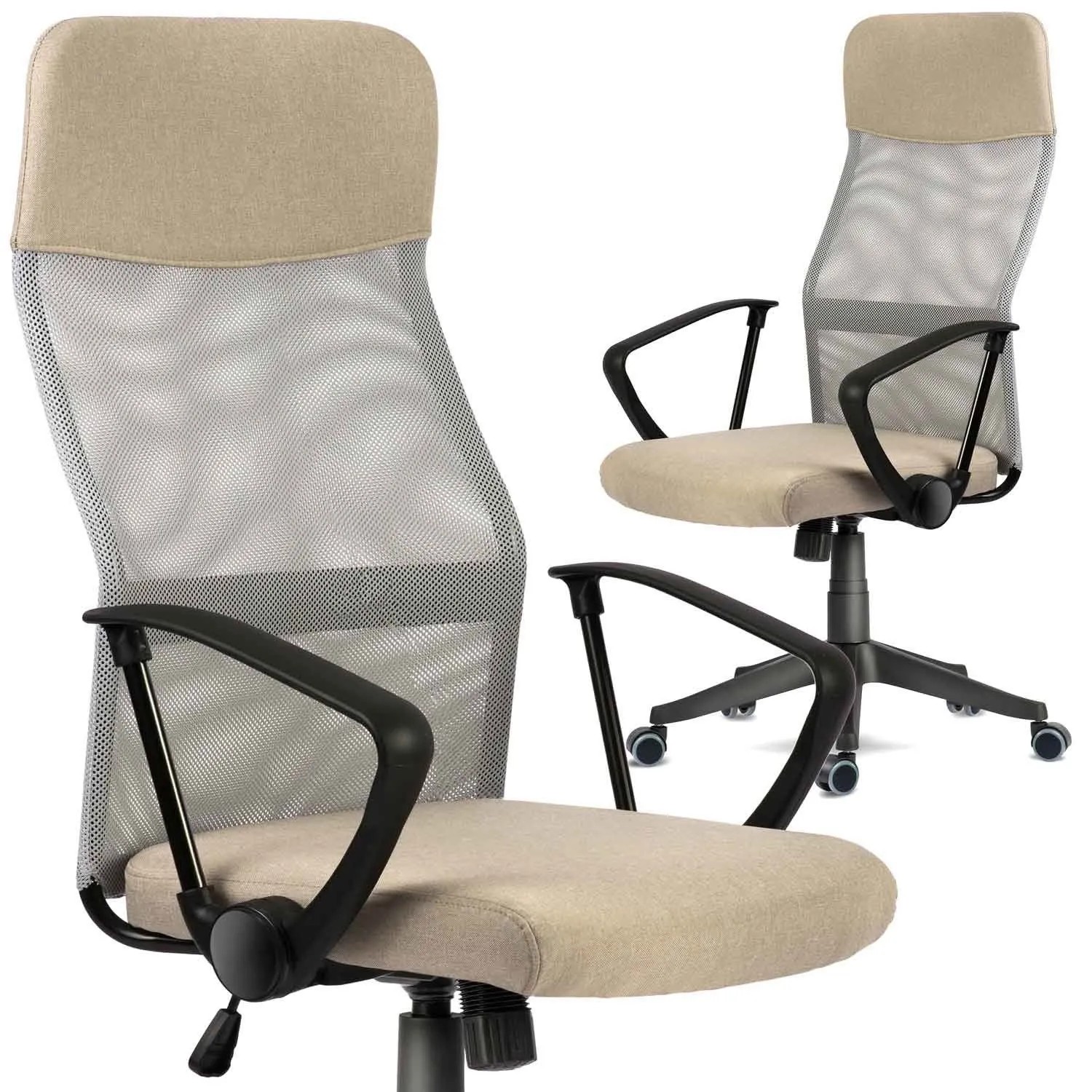 Sofotel Sydney Bürostuhl Mit Mikronetzgewebe Beige