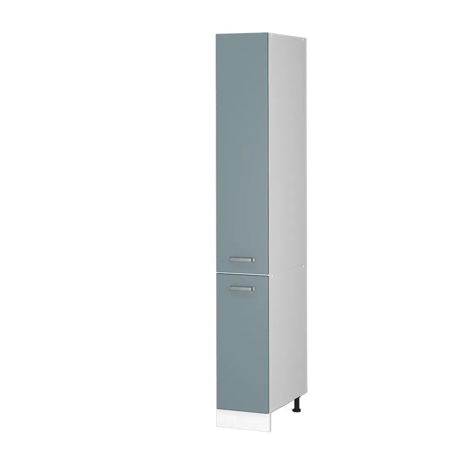 Vicco Apothekerschrank R-Line Medizinschrank für die Küche Blau-Grau Weiß 30 cm