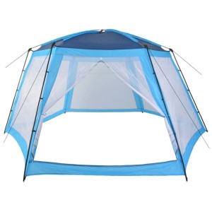 vidaXL Pool-Zelt 590x520x250 cm Blau 91575