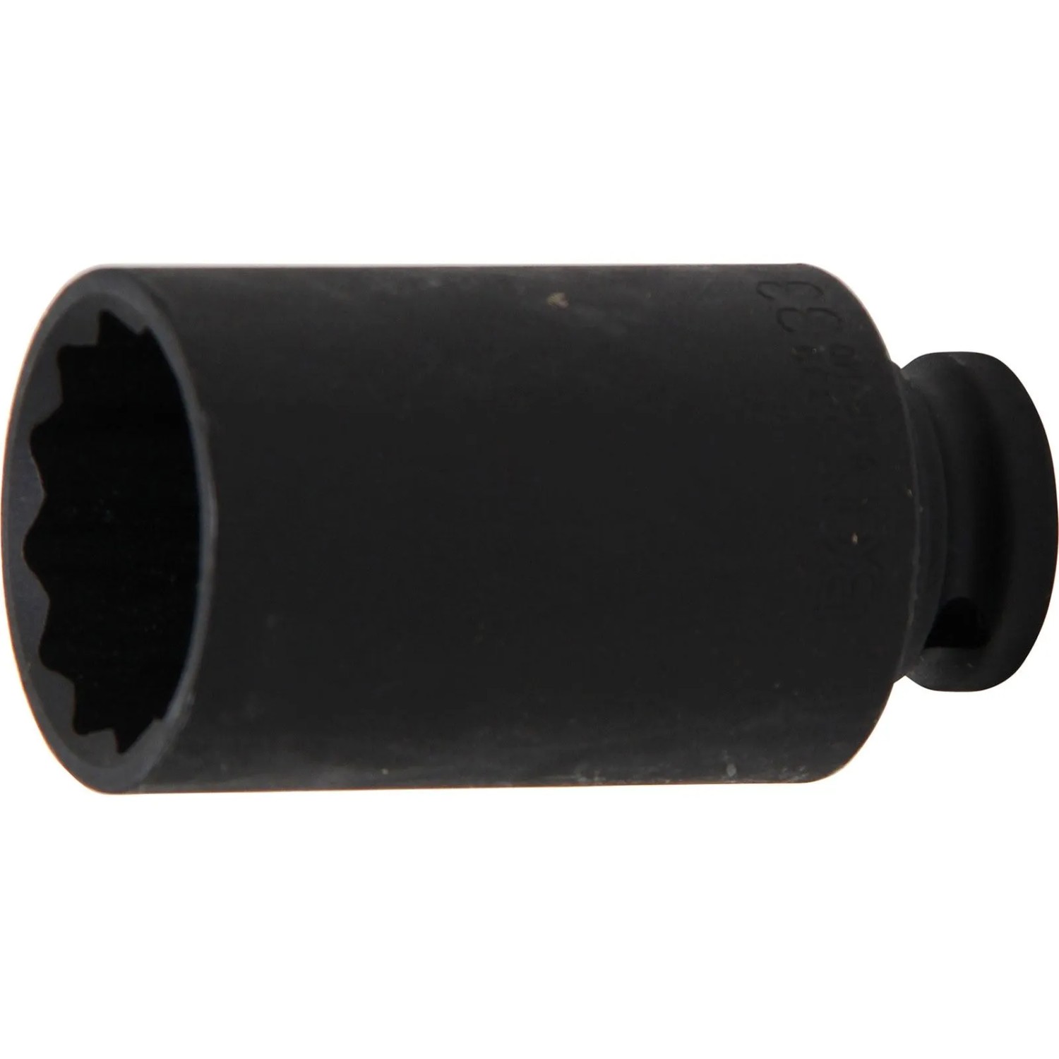 BGS Kraft Steckschlüssel Einsatz Zwölfkant Antrieb Innenvierkant 12 5 Mm  1 2 Zoll  SW 33 Mm 5339