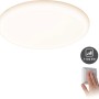 Rundes, dimmbares Paulmann LED-Einbaupanel Veluna, 21W, mit Schalter und 3-Stufen-Dimmfunktion.