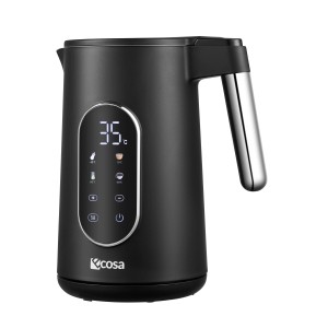 Ecosa Wasserkocher EO-690, 1,7L, mit Temperaturregelung und LED-Display.