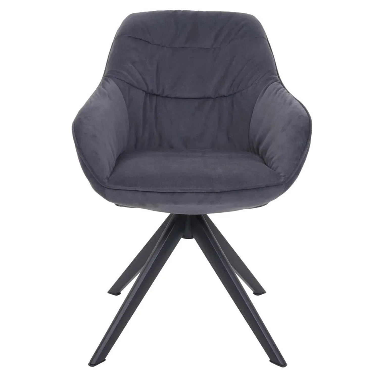 MCW Esszimmerstuhl K28 Stoff/Textil Grau