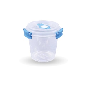 Bestlivings Joghurt-Frischhaltebox, 0,64L, blau, mit Deckel.
