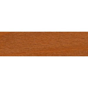 Holzstück, gebeizt in Kirschbaum-Optik. Clou Pulverbeize für Holz.