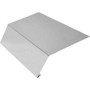 Rinneneinhang aus Aluminium, 250x1000mm, zur fachgerechten Dachentwässerung.