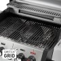 Enders Gasgrill Monroe Pro 3 SIKR Turbo mit Switch Grid Grillrost und Turbo Zone.