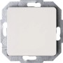 Kopp Aus-/Wechselschalter Milano in Weiß für das Schalterprogramm Milano.