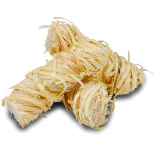 Flash Anzündwolle, 32 Stück, aus Naturholz und Wachs für Grill, Ofen und Kamin.