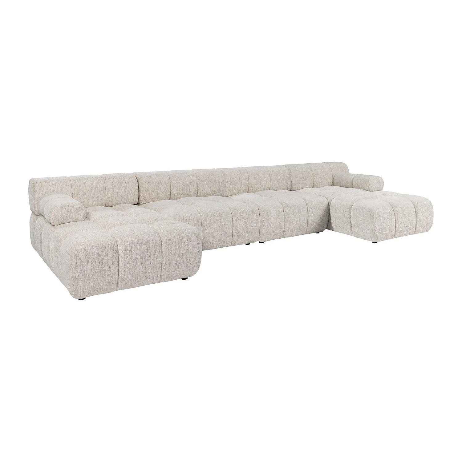 Vente-unique Modulierbares Sofa Facivil Beige 376 cm