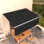 vidaXL Markise Manuell Einziehbar mit Rollo 4,5x3 m Anthrazit 3069319_2