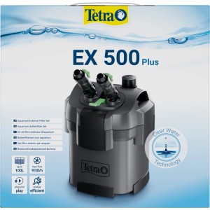 Tetra EX 500 Plus Aquarium Außenfilter-Komplettset für Aquarien bis 100L.