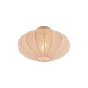 QAZQA Design Deckenleuchte Beige Bida
