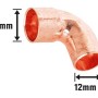 LUX Löt-Winkel, Ø 12 mm, aus Kupfer für Kupferrohre. Lötfitting für dauerhafte Rohrverbindungen.
