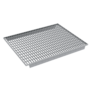 FeNau Fachbodenmodul Maße 880x1000x20 mm Last 1000 kg S235JR Im Vollbad Feuerverzinkt