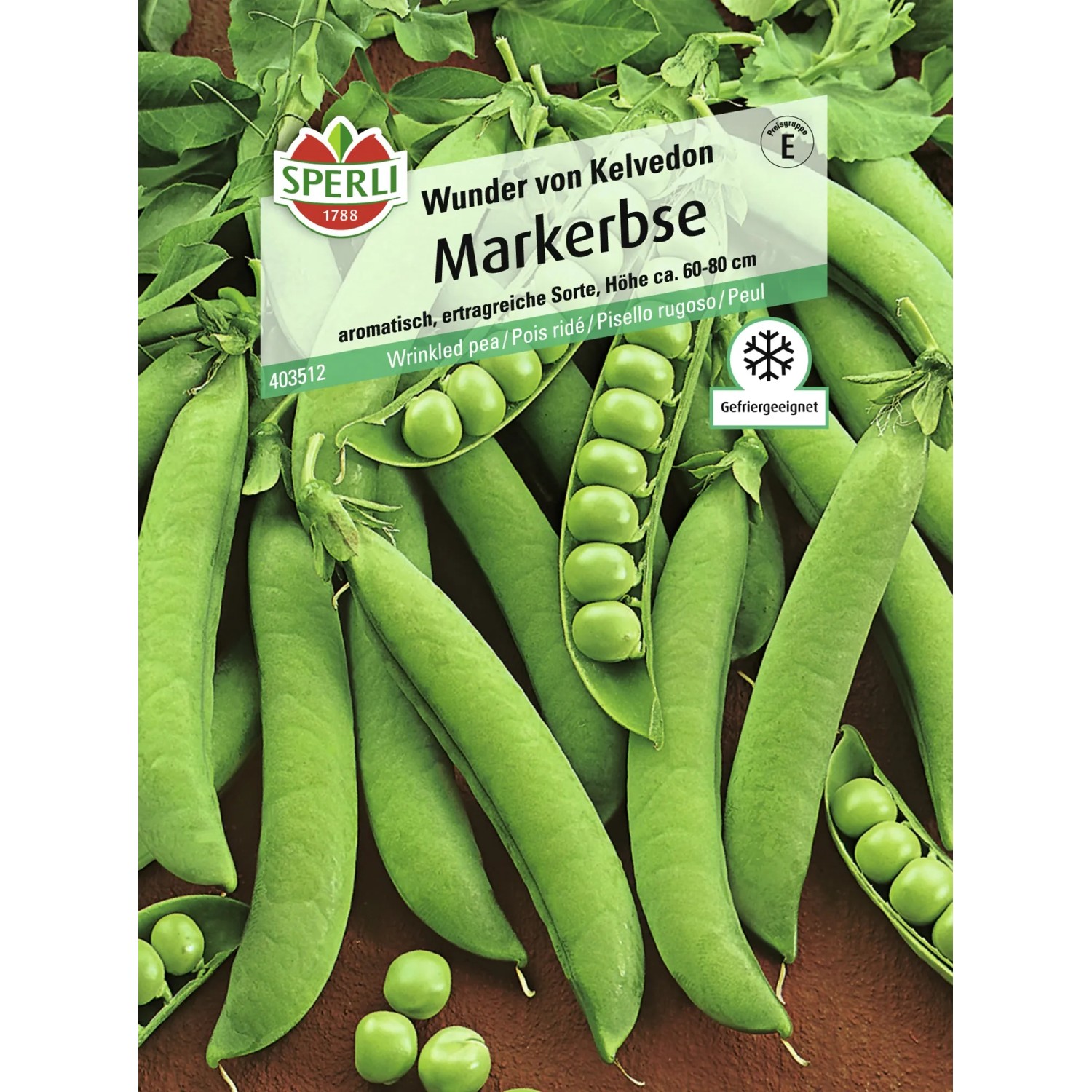 Sperli Markerbse "Wunder von Kelvedon"