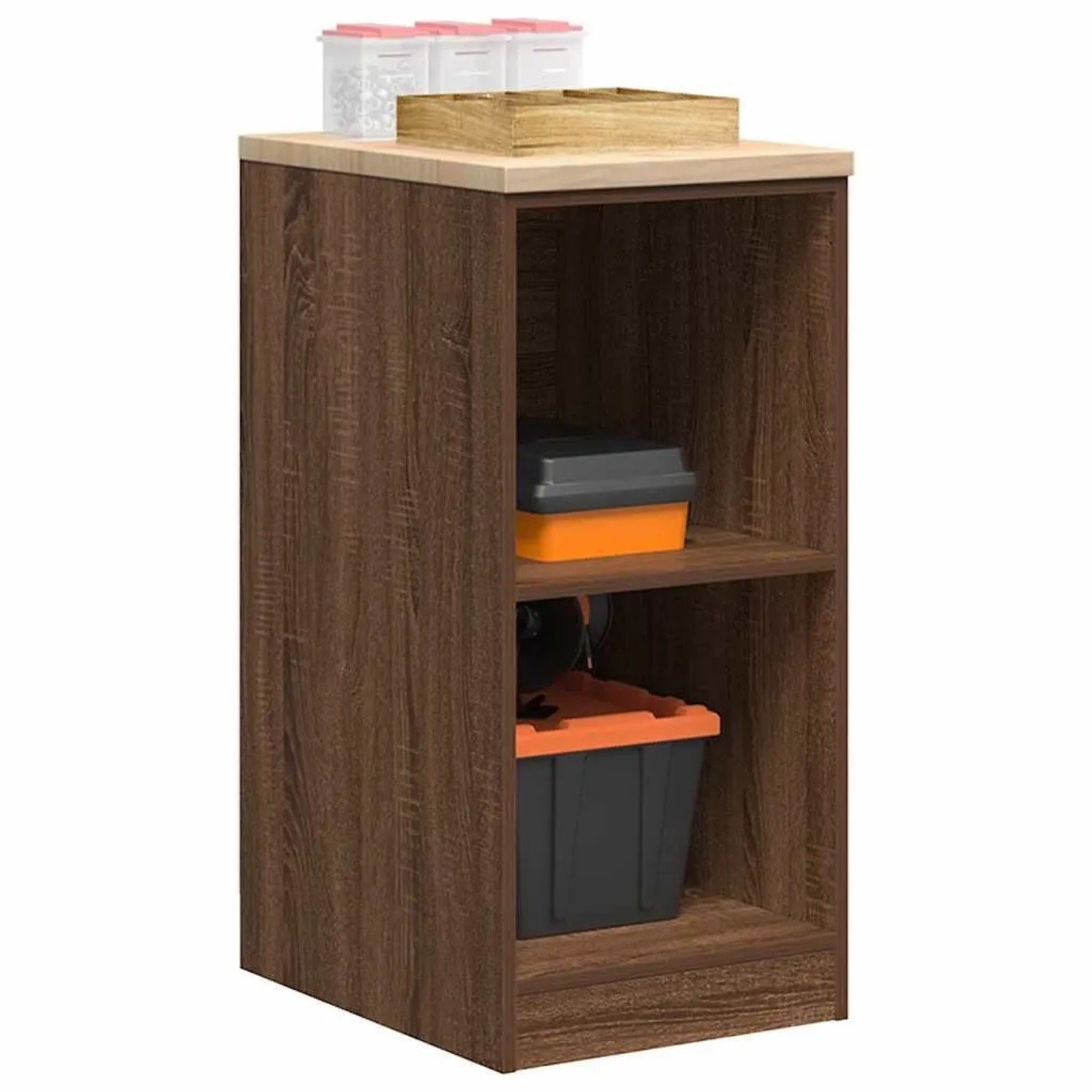 vidaXL Garagen-Aufbewahrungsschrank 40x51x85 cm Massivholz Kiefer 860541_2