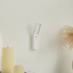 Lindby LED Wandleuchte Wandlampe Innen Taska 10030138 Dimmbar mit Bewegungsmelder Modern in Weiß 1-flammig Wohnzimmerleuchte