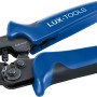 LUX Crimpzange Comfort 175 mm, Zange zum Schneiden, Abisolieren und Crimpen von Kabeln.