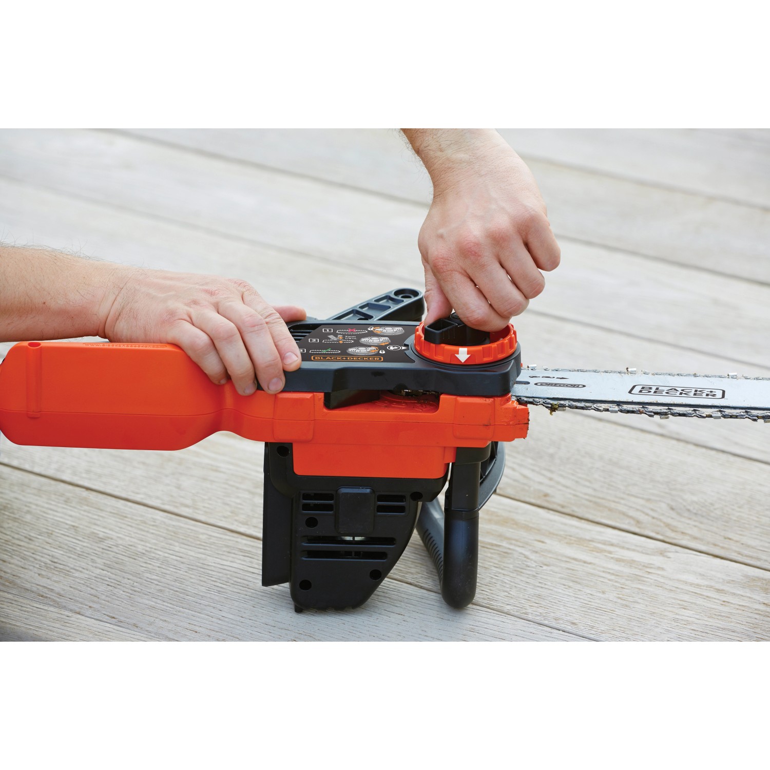 Black+Decker Akku-Kettensäge GKC1825L20 18 V 2,0 Ah 25 cm 