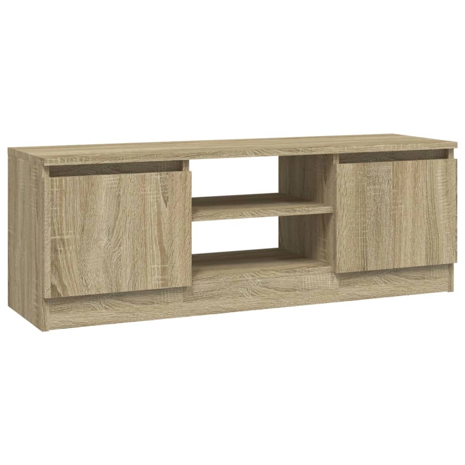 vidaXL TV-Schrank mit Tür Sonoma-Eiche 102x30x36 cm 823353
