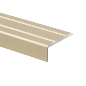 KARAT Winkelprofil, selbstklebend, Sahara, 2,45x1x100 cm. Ideal für Treppenkanten und Podeste.