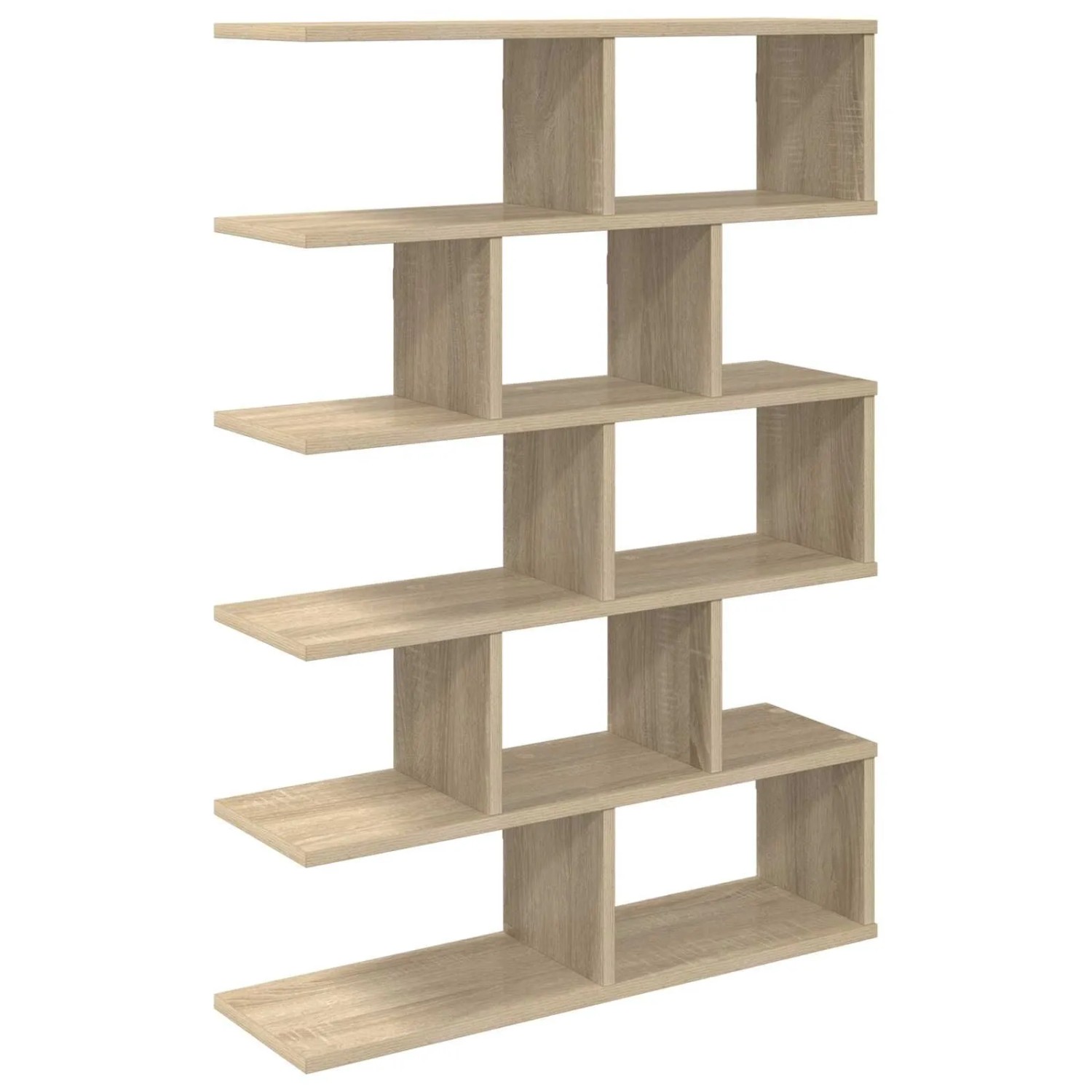 vidaXL Wandregal Sonoma-Eiche 70 x 20 x 100 cm Holzwerkstoff 8012150